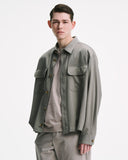 SOPHNET. 25A/W WASHER WOOL CPO SHIRT [ SPNT-252027 ]