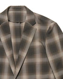 SOPHNET. 25A/W HIGH-TWIST OMBRE CHECK JACKET [ SPNT-252029 ]