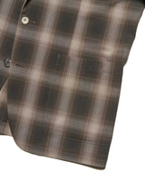 SOPHNET. 25A/W HIGH-TWIST OMBRE CHECK JACKET [ SPNT-252029 ]
