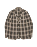 SOPHNET. 25A/W HIGH-TWIST OMBRE CHECK JACKET [ SPNT-252029 ]