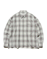 SOPHNET. 25A/W HIGH-TWIST OMBRE CHECK ZIP BLOUSON [ SPNT-252030 ]