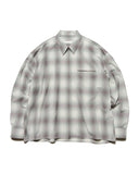 SOPHNET. 25A/W HIGH-TWIST OMBRE CHECK ZIP BLOUSON [ SPNT-252030 ]