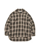SOPHNET. 25A/W HIGH-TWIST OMBRE CHECK SKIPPER SHIRT [ SPNT-252031 ]
