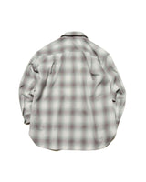 SOPHNET. 25A/W HIGH-TWIST OMBRE CHECK SKIPPER SHIRT [ SPNT-252031 ]