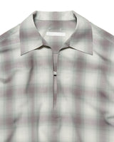 SOPHNET. 25A/W HIGH-TWIST OMBRE CHECK SKIPPER SHIRT [ SPNT-252031 ]