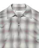 SOPHNET. 25A/W HIGH-TWIST OMBRE CHECK SKIPPER SHIRT [ SPNT-252031 ]