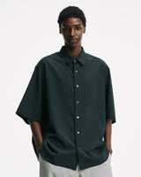 SOPHNET. 25A/W HIGH-TWIST POPLIN RELAX-FIT S/S SHIRT [ SPNT-252036 ]