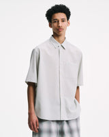 SOPHNET. 25A/W HIGH-TWIST POPLIN RELAX-FIT S/S SHIRT [ SPNT-252036 ]