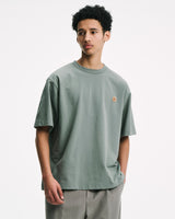 SOPHNET. 25A/W LEATHER PATCH WIDE TEE [ SPNT-252058 ]