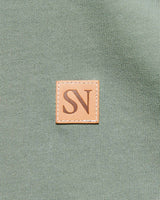 SOPHNET. 25A/W LEATHER PATCH WIDE TEE [ SPNT-252058 ]