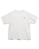SOPHNET. 25A/W LEATHER PATCH WIDE TEE [ SPNT-252058 ]