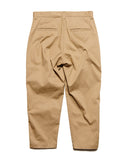 SOPHNET. 25A/W COTTON STRETCH TWILL TAPERED CROPPED PANTS [ SPNT-252059 ]