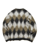 SOPHNET. 25A/W MOHAIR ARGYLE CARDIGAN [ SPNT-252080 ]