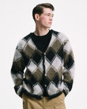 SOPHNET. 25A/W MOHAIR ARGYLE CARDIGAN [ SPNT-252080 ]