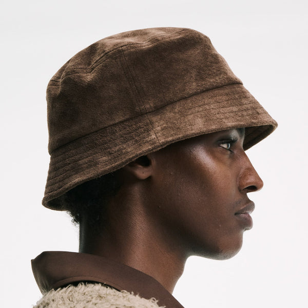 SOPHNET. 25A/W SUEDE BUCKET HAT [ SPNT-252083 ]