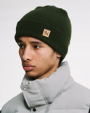 SOPHNET. 25A/W LEATHER PATCH KNIT CAP [ SPNT-252084 ]