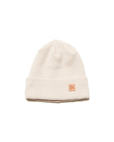 SOPHNET. 25A/W LEATHER PATCH KNIT CAP [ SPNT-252084 ]