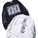 SOPHNET. 25A/W KAZUNALI TAJIMA: L/S TEE (CROSSING) [ SPNT-252109 ]