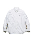 SOPHNET. 26S/S CHECK PANELED B.D SHIRT [ SPNT-260002 ]