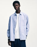 SOPHNET. 26S/S RIBBED REGULAR COLLAR SHIRT [ SPNT-260003 ]