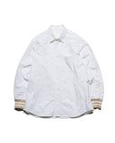 SOPHNET. 26S/S RIBBED REGULAR COLLAR SHIRT [ SPNT-260003 ]