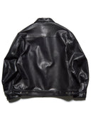 SOPHNET. 26S/S LEATHER TRUCKER JACKET [ SPNT-260004 ]