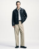 SOPHNET. 26S/S LEATHER TRUCKER JACKET [ SPNT-260004 ]
