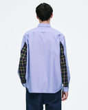 [ Pre-order ] SOPHNET. 26A/W CHECK PANELED B.D SHIRT [ SPNT-262007 ]