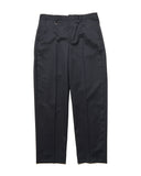 SOPHNET. 26A/W WOOL GABARDINE SLIM-FIT SHIRRING SLACKS [ SPNT-262024 ]