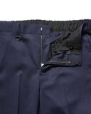[ Pre-order ] SOPHNET. 26A/W WOOL GABARDINE SLIM-FIT SHIRRING SLACKS [ SPNT-262024 ]