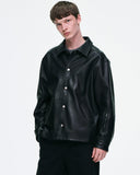 [ Pre-order ] SOPHNET. 26A/W LEATHER COACH BLOUSON [ SPNT-262029 ]