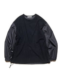 SOPHNET. 26A/W FABRIC-MIX L/S TOP [ SPNT-262045 ]