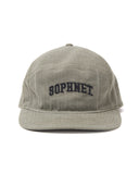SOPHNET. 26A/W DAMAGED COLLEGE LOGO CAP [ SPNT-262050 ]