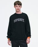 [ Pre-order ] SOPHNET. 26A/W COLLEGE LOGO COLOR RIBBED L/S WIDE TEE [ SPNT-262071 ]