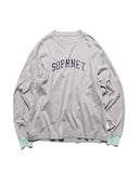 SOPHNET. 26A/W COLLEGE LOGO COLOR RIBBED L/S WIDE TEE [ SPNT-262071 ]
