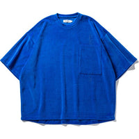 TIGHTBOOTH PRODUCTION 23A/W STRAIGHT UP VELOUR T-SHIRT [ FW23-T02