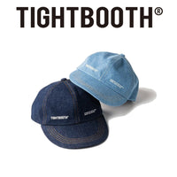 TIGHTBOOTH 25S/S LABEL LOGO DENIM 6 PANEL [ SS25-H02 ] cotwo