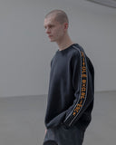 uniform experiment 24A/W LINED LOGO SWEATER [ UE-242015 ]