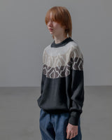 uniform experiment 24A/W NORDIC CREWNECK SWEATER [ UE-242019 ]