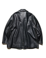 uniform experiment 25A/W LEATHER CAR COAT [ UE-252000 ]