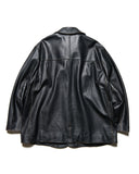 uniform experiment 25A/W LEATHER CAR COAT [ UE-252000 ]