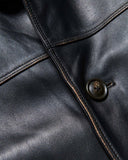 uniform experiment 25A/W LEATHER CAR COAT [ UE-252000 ]