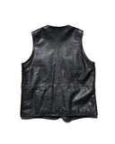 uniform experiment 25A/W LEATHER 4POCKET VEST [ UE-252001 ]