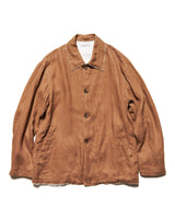 uniform experiment 25A/W BRUSHED LINEN CUT-OFF JACKET [ UE-252003 ]