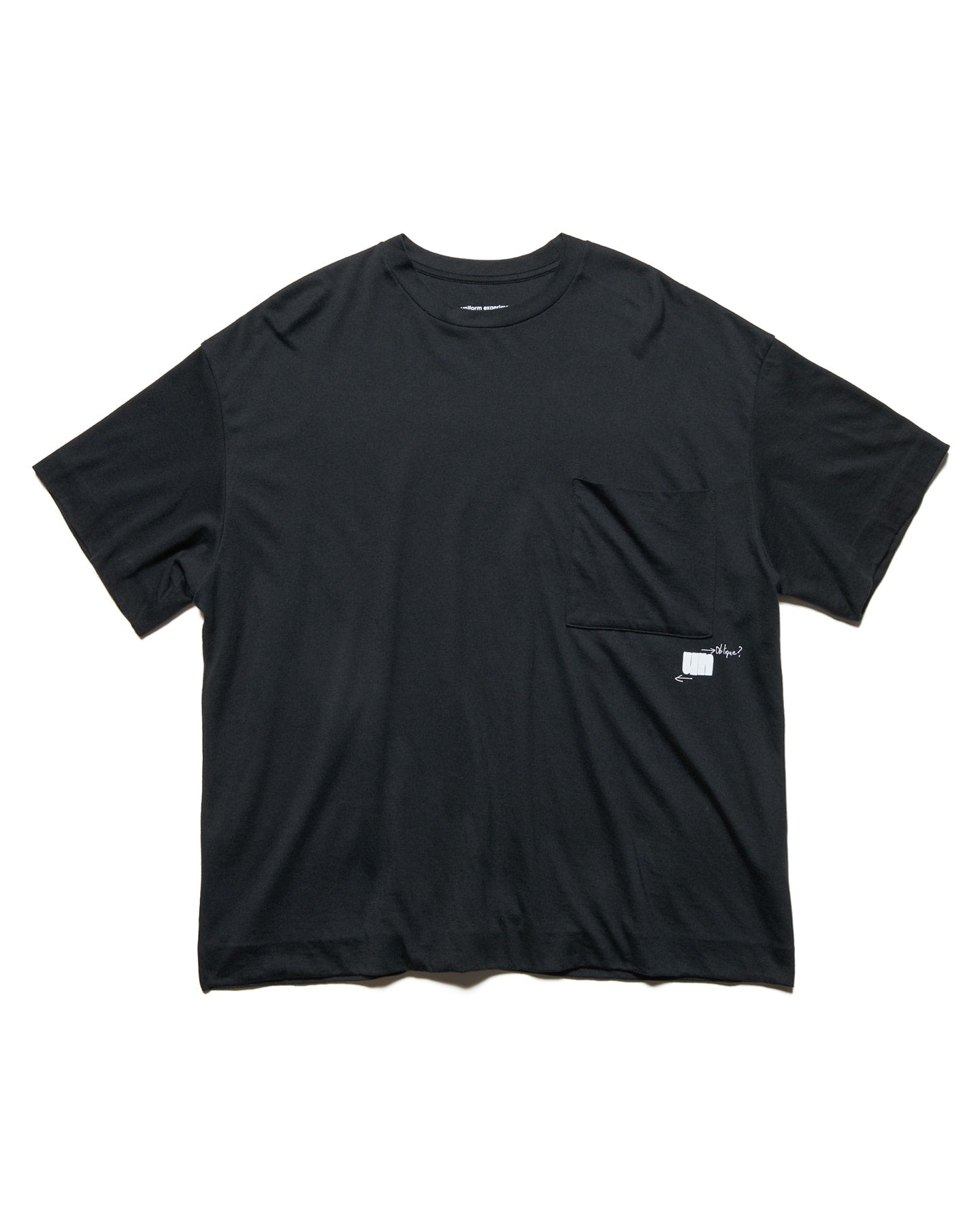 トップス uniform experiment LABEL L/S TEE SOPH. | LOGO-DRAFT L/S TEE(2 (M) CHARCOAL GRAY):