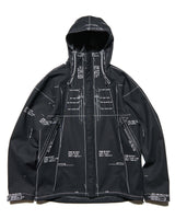 uniform experiment 25A/W MAP-OUT 3LAYER MOUNTAIN PARKA [ UE-252010 ]