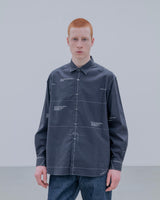 uniform experiment 25A/W MAP-OUT SHIRT [ UE-252012 ]