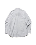 uniform experiment 25A/W CUT-OUT LOGO STRIPE SHIRT [ UE-252016 ]