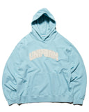 uniform experiment 25A/W CUT-OUT LOGO SWEAT HOODIE [ UE-252017 ]