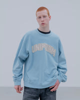 uniform experiment 25A/W CUT-OUT LOGO SWEATSHIRT [ UE-252018 ]
